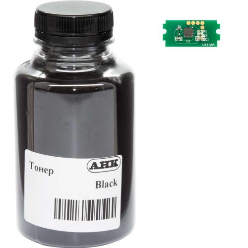 Тонер Kyocera TK-1150, 90г Black +chip AHK (3203083)