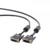 Кабель мультимедийный DVI to DVI 24+1pin, 4.5m Cablexpert (CC-DVI2-BK-15) - Изображение 1