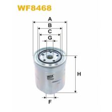 Фільтр паливний Wixfiltron WF8468