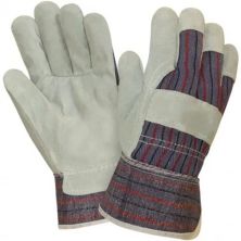Защитные перчатки Werk комбинированные кожа + ткань (39385)