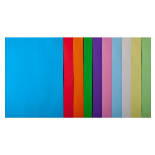 Бумага Buromax А4, 80g, PASTEL+INTENSIVE, 10colors, 50sh (BM.2721650-99)