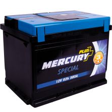 Аккумулятор автомобильный MERCURY battery SPECIAL Plus 62Ah (P47289)