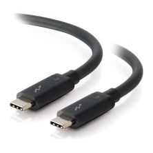 Дата кабель USB-C to USB-C Thunderbolt 3 0.5m 40Gbps C2G (CG88837)