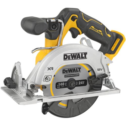 Дискова пила DeWALT 12В XR Li-lon, безщіткова, диск 140х20 мм, 2.2 кг, кейс TSTAK (без АКБ та ЗП) (DCS512NT)