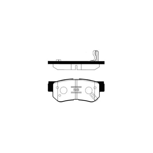 Тормозные колодки HI-Q SP1117