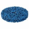 Круг зачистной Sigma из нетканого абразива (коралл) 100мм без держателя синий средняя жесткость (9175741) - Изображение 3