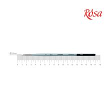 Кисточка для рисования Rosa Синтетика круглая, лайнер, STREAM 123/3, № 1 (4823098517030)