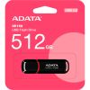 USB флеш накопичувач ADATA 512GB UV150 Black USB 3.2 (AUV150-512G-RBK) - Зображення 1