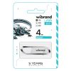 USB флеш накопичувач Wibrand 4GB Aligator White USB 2.0 (WI2.0/AL4U7W) - Зображення 1