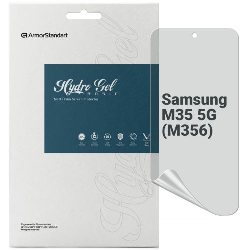 Плівка захисна Armorstandart Matte Samsung M35 5G (M356) (ARM77917)
