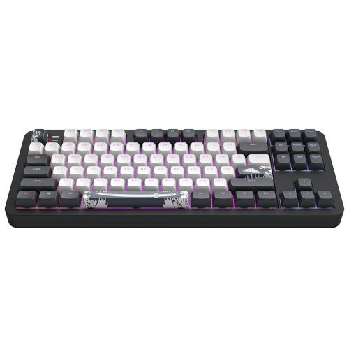 Клавиатура Dark Project ALU87 Bushido ABS RGB Mech G3MS Moonstone Black/White (DPKB_BUSHIDO_87_ANSI_UA)
