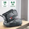 Аккумулятор к электроинструменту Bosch PBA, 18V, 6Ah, 0.7кг (1.600.A00.DD7) - Изображение 1