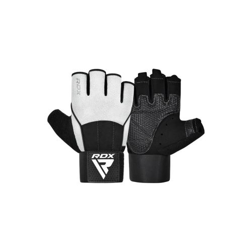 Перчатки для фитнеса RDX W3 with EVA Padding White L (WGS-W3W-L+)