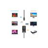 Кабель мультимедійний USB-C to VGA 1.8m FHD60Hz black Choetech (XCV-1801-BK) - Зображення 2