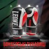 Боксерські рукавички Leone GN333 Logo WACS Black 12 унцій (GN333_Black_12oz) - Зображення 1