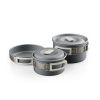 Набір туристичного посуду Naturehike CNK2450CF010, 2 каструлі 1л, 1.7л, сковорідка (6976507663335) - Зображення 2