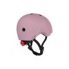 Шлем Scoot&Ride пастельно-бузковий з ліхтариком 51-53см (SR-190605-WILDBERRY) - Изображение 1