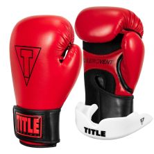 Боксерские перчатки Title Boxing Vegan Gloves Red/Black 8 oz (VGFBG 8 oz RD/BK)