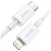 Дата кабель USB-C to Lightning 2.0m 20W white Baseus (CATLYS-C02) - Изображение 1