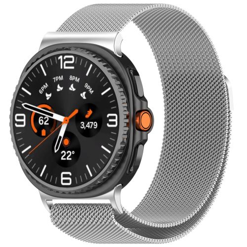 Ремешок для смарт-часов Armorstandart Milanese Magnetic Samsung Watch 8 / 8 Classic (20x113 mm) Silver (ARM87361)
