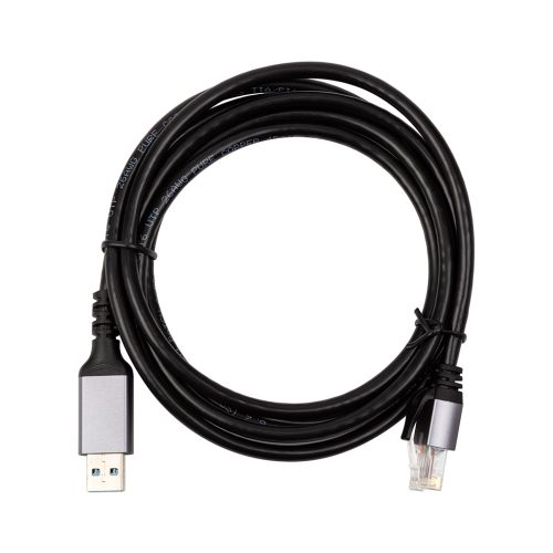 Дата кабель USB AM to RJ45 Ethernet 2.0m CAT6 UTP PowerPlant (CA914982)
