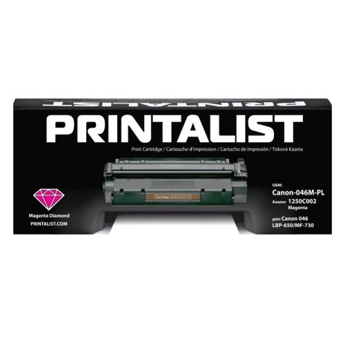 Картридж Printalist Canon 046, LBP-650/MF-730 1248C002 Magenta (Canon-046M-PL)