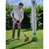 Триммер садовый Einhell GE-CT 18/25-1 Li-Solo, 18V, 8400об/мин, 25см, пластиковые ножи + леска, 2.0кг (без АКБ и ЗУ) (3411256) - Изображение 2