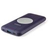 Батарея універсальна Vinga 10000 mAh Wireless QC3.0 PD soft touch purple (BTPB3510WLROP) - Зображення 1