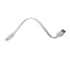 Дата кабель USB 2.0 AM to Lightning 0.25m white ColorWay (CW-CBUM-LM25W) - Зображення 1