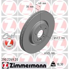Тормозной диск ZIMMERMANN 290.2269.20