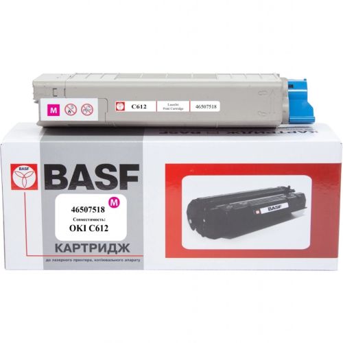 Тонер-картридж BASF OKI C612/ 46507518 Magenta (KT-46507518)