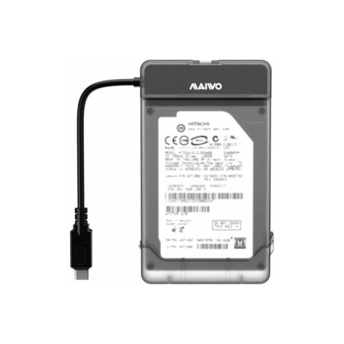 Адаптер Maiwo USB3.1 GEN1 TypeC to HDD 2,5 SATA/SSD black (K104G2 black)