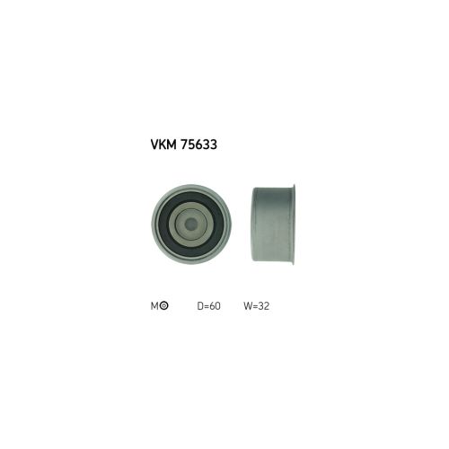 Ролик натяжителя ремня SKF VKM 75633