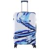 Чемодан Semi Line Print 28 L White/Blue (T5653-3) - Изображение 1