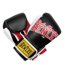 Боксерські рукавички Benlee Bang Loop Шкіра 10oz Чорно-червоні (199351 (Black Red) 10 oz.)