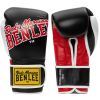 Боксерські рукавички Benlee Bang Loop Шкіра 10oz Чорно-червоні (199351 (Black Red) 10 oz.) - Зображення 1