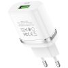 Зарядное устройство HOCO C12Q Smart QC3.0 charger White (6931474716262) - Изображение 2