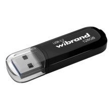 USB флеш накопитель Wibrand 128GB Marten Black USB 3.2 Gen 1 (USB 3.0) (WI3.2/MA128P10B)