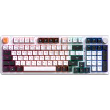 Клавиатура OfficePro MK170W Hot-Swap Red Swich RGB USB UA White (MK170W)