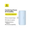 Батарея универсальная Baseus Compact 4900mAh 20W Type-C, White (PPWC05T) (P10068302212-00) - Изображение 1