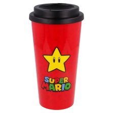 Термокружка Stor Super Mario - Star, Double Walled Coffee Tumbler 520 ml (Stor-01379)