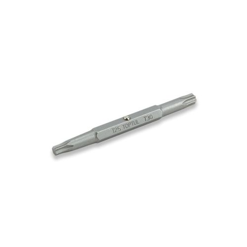 Біта для шуруповерта Toptul хрестова двостороння 1/4' T15xT20 L75мм (FKCA1520)