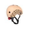 Шолом Scoot&Ride 45-51см , леопард, з ліхтариком (SR-181206-LEOPARD) - Зображення 2
