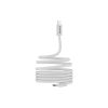 Дата кабель USB-C to USB-C 1.0m 60W Magnet Braided White Canyon (CND-CCMG60AB15W) - Зображення 2