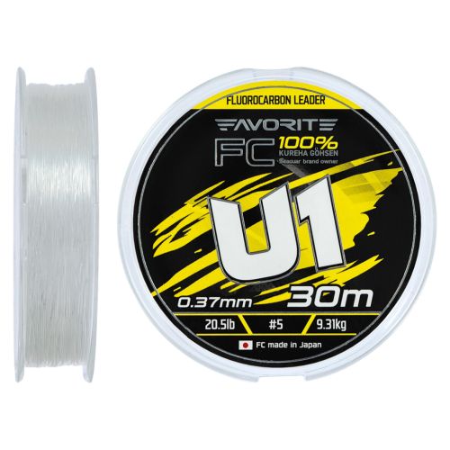 Флюорокарбон Favorite U1 FC 30m 5.0/0.37mm 20.5lb/9.31kg (1693.12.17)