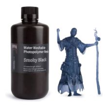 Фотополімерна смола ELEGOO Resin, Water Washable, 1кг, black smoky (50.103.0026) Фотополімерна смола ELEGOO Resin, Water Washable, 1кг, black smoky (50.103.0026)