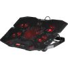 Подставка для ноутбука IceCoorel 10-15, 1*125mm 1400 RPM + 4*70mm 2500 RPM, 2*USB, 365x297x30mm, Red (K5Red) - Изображение 2