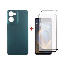 Чехол для мобильного телефона Dengos Motorola G05 Soft + glass 2pcs (Green) (DG-CTG2P-18) Чехол для мобильного телефона Dengos Motorola G05 Soft + glass 2pcs (Green) (DG-CTG2P-18)