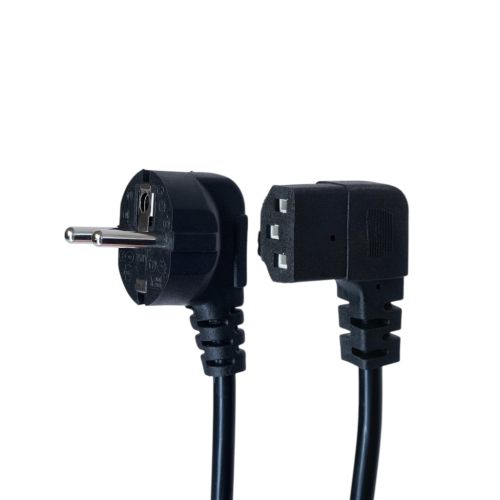 Кабель питания C13 1.8m corner black Armorstandart (ARM73124)