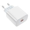 Зарядний пристрій HOCO C76A Plus Speed Source USB-C PD20W White (6931474746917) - Зображення 1